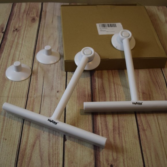 Topsky Other - Set of 2 Mini White Squeegees With Handle